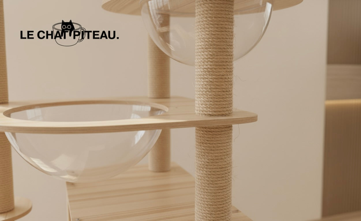 LE CAT'ĂHDRALE - L'ARBRE A CHAT D'EXCELLENCE