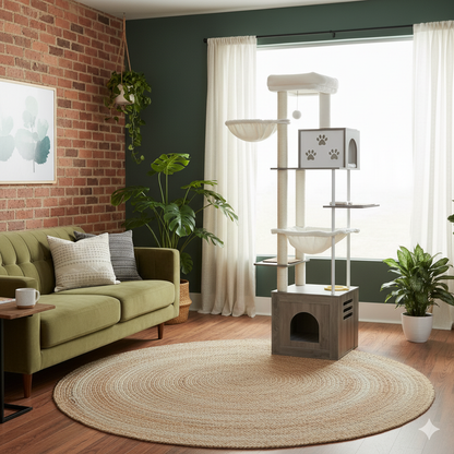 Le Géant - L’arbre à chat pour voir grand