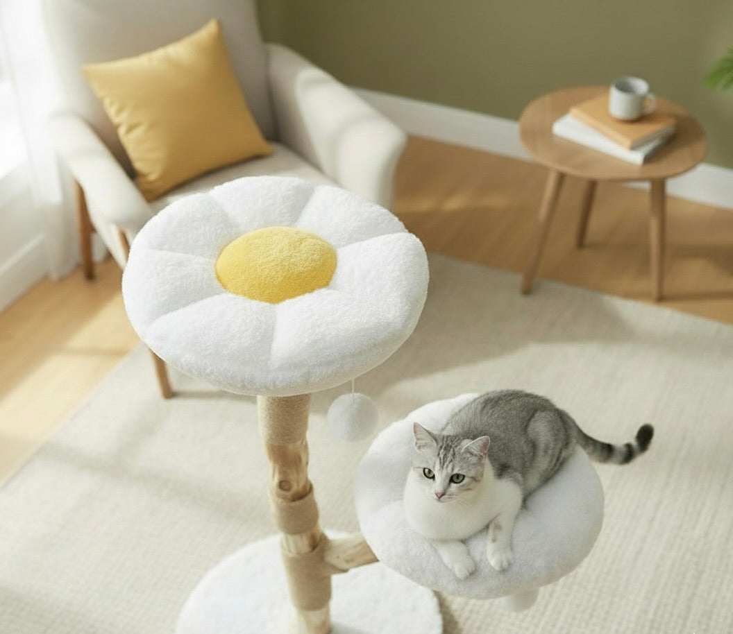 Le Marguerite - Arbre à chat printanier