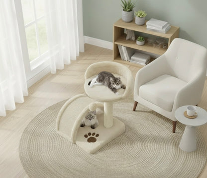 Le Ponpon - L'arbre à chat transportable