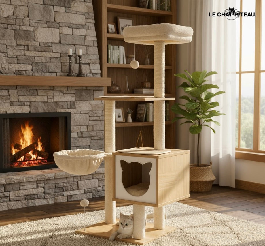 LE COSY - ARBRE A CHAT SIMPLE ET ÉLÉGANT