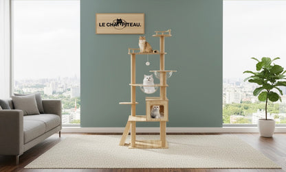 LE CAT'ÉHDRALE - L'ARBRE A CHAT D'EXCELLENCE