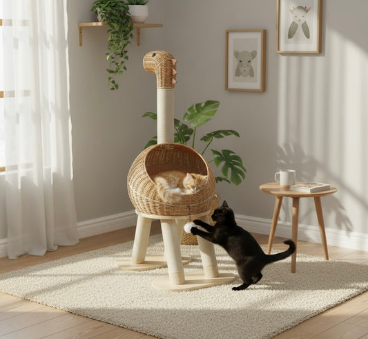 Le Dino’Panier - L’arbre à chat du jurassique