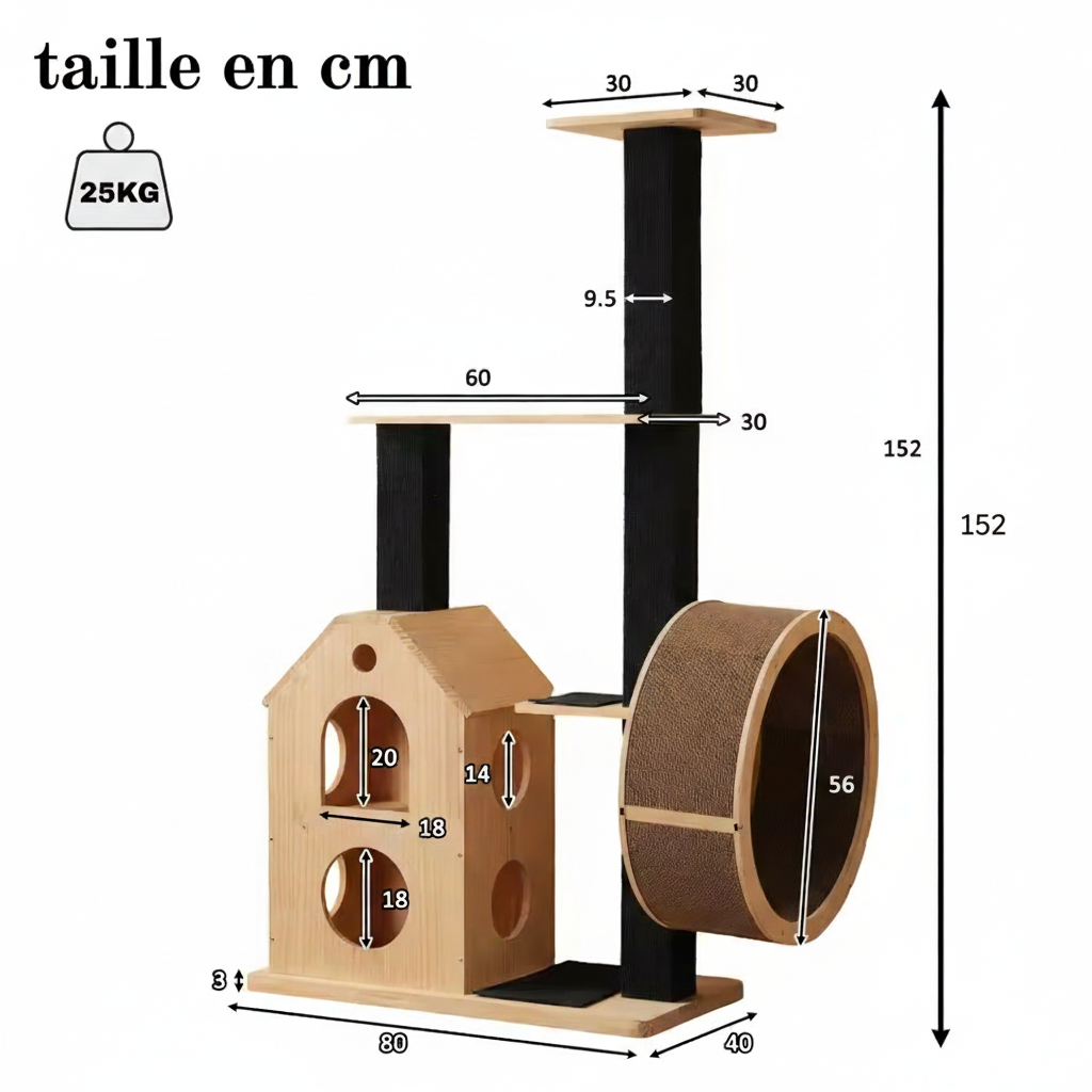 Le Palace - Le chateau pour chat