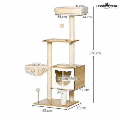 LE COSY - ARBRE A CHAT SIMPLE ET ÉLÉGANT