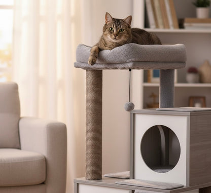 Le Boisé - Arbre à chat design