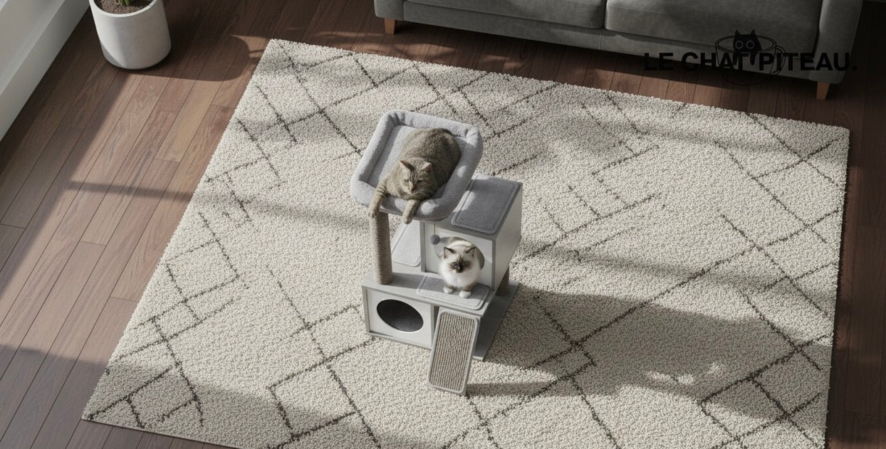 LE BOISÉ - ARBRE A CHAT HAUT DE GAMME